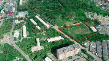 В Красноярске Участок около парка «Звезда» на улице 26 Бакинских Комиссаров планируют застроить высотками