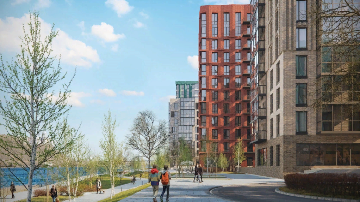 Красноярские проектировщики показали новый район на берегу Енисея